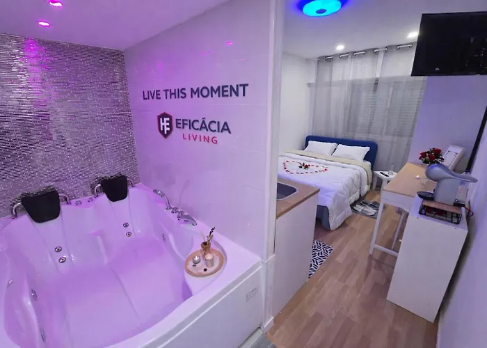 Apartment & Jacuzzi Dupla Privada Escapadinha Romantica